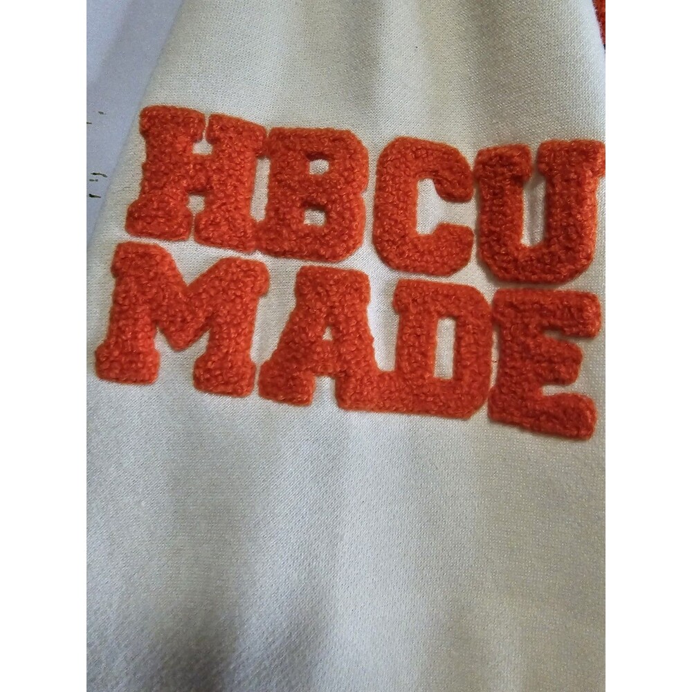 FAMU Florida A&M Rattlers Collegiate Luxe Chenille Sweatshirt HBCU - Picture 2 of 8